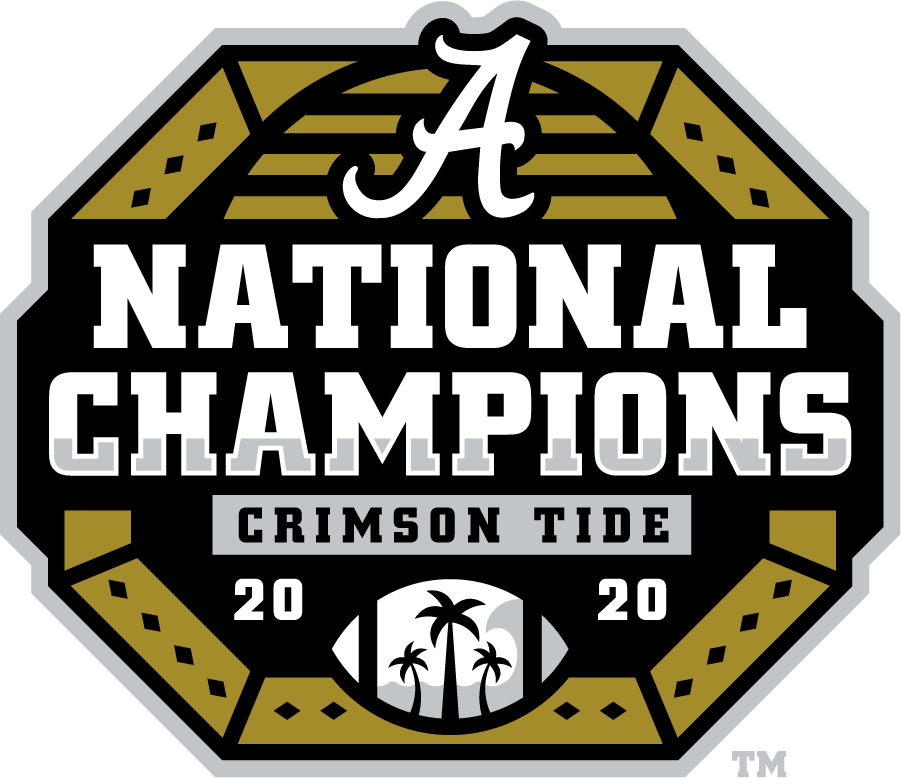 Alabama Crimson Tide 2020 Champion Logo v3 t shirts iron on transfers
